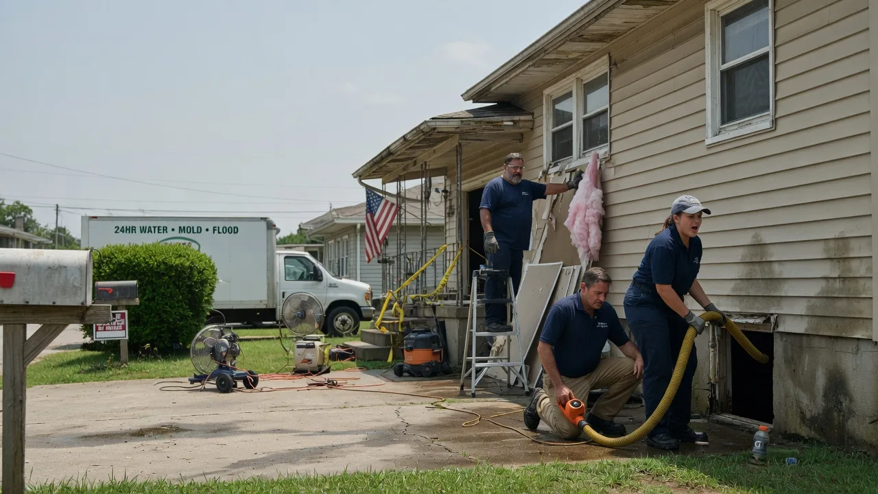 Water Damage Repair in Gilbertsville, KY near me